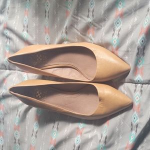 Tan  Leather Pumps